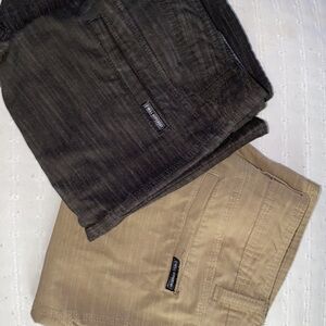 O'Neill Kids Black and Tan Shorts